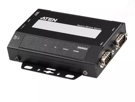 Консольный сервер Aten SN3002-AX-G 2-портовый для защищенного подключения к устройствам с интерфейсом RS-232