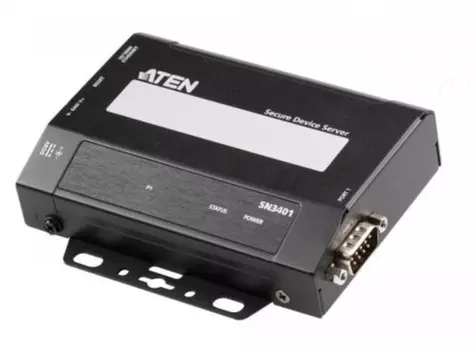 Консольный сервер Aten SN3401-AX-G 1-портовый для защищенного подключения к устройствам с интерфейсом RS-232/422/485