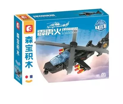 Конструктор Sembo Block 202226 261 деталей