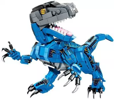 Конструктор Sembo Block Динозавр велоцираптор 205021 908 деталей