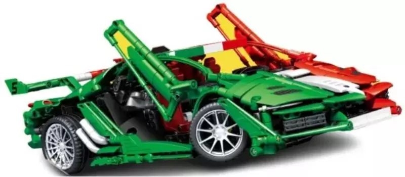 Конструктор Sembo Block Итальянский спорткар 701927 1316 деталей