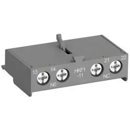 Контакт дополнительный ABB 1SAM201901R1001 HKF1-11 фронтальный 1НО+1НЗ для MS116
