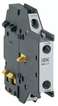 Контакт дополнительный боковой IEK KPK21-11 ПКБ-11 1NO+1NC