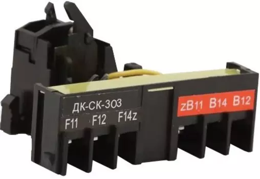 Контакт дополнительный DEKraft 22881DEK и сигнальный правый ВА-302 3P