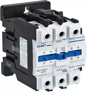 Контактор CHINT 222941 NC1-8011 80А 24В/АС3 1НО+1НЗ 50Гц (R)