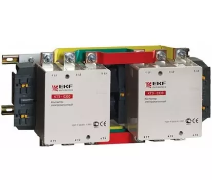 Контактор EKF ctr-b-r-330 КТЭ реверс. 330А 230В 2NO