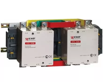 Контактор EKF ctr-b-r-500-380 КТЭ реверс. 500А 400В 2NO