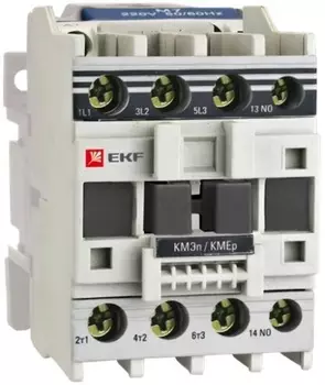 Контактор EKF ctr-s-25-220-p КМЭп 25А 230В DC 1NO