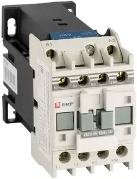 Контактор EKF ctr-s-9-110-p КМЭп 9А 110В DC 1NO