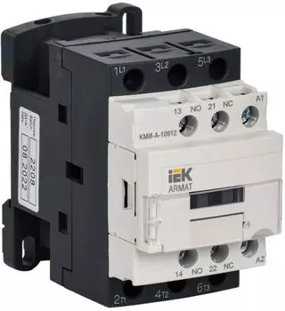 Контактор IEK AR-ACC-11-009-024-11 ARMAT КМИ-А-10912 LC1D 9А 24В/АС3 1NO/1NC