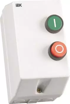Контактор IEK KKM16-012-220-00 КМИ11260 12А в оболочке Ue=220В/АС3 IP54