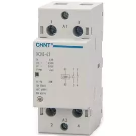 Контактор модульный CHINT 256095 NCH8-63/11, 63А, 1НЗ+1НО, AC, 220/230в 50Гц (R)