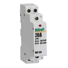 Контактор модульный DEKraft 18064DEK 2НО 25А 230В МК-103