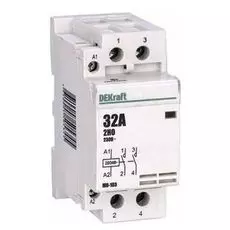 Контактор модульный DEKraft 18071DEK 2НО 32А 230В МК-103