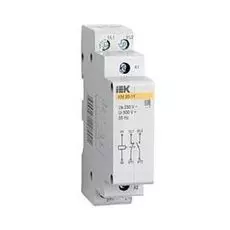 Контактор модульный IEK MKK10-20-11