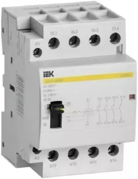 Контактор модульный IEK MKK22-25-40 с ручным управлением КМ25-40МР AC KARAT
