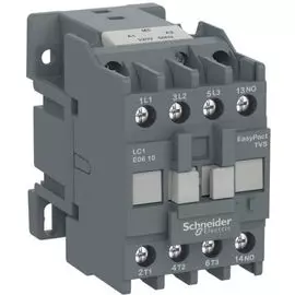 Контактор Schneider Electric LC1E0901M5 3P 1НЗ 9А 400В AC3 220В 50Гц