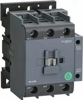 Контактор Systeme Electric MC1E80F7 MC1E 3P 80A НО+НЗ 110V 50/60ГЦ (LC1E80F5)