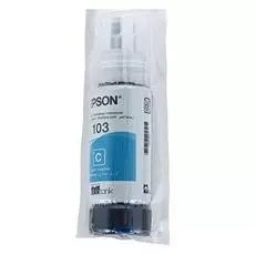 Контейнер Epson C13T00S24A с голубыми чернилами для L3100 L3101 L3110 L3150 L1110 L3151 L3156 3160 L5190