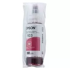 Контейнер Epson C13T00S34A с пурпурными чернилами для L3100 L3101 L3110 L3150 L1110 L3151 L3156 3160 L5190