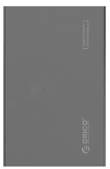 Контейнер Orico 2518S3-GY ORICO-2518S3-GY для SSD / HDD 2,5 " . Материал корпуса : Алюминиевый сплав, ABS огнестойкий пластик (серый)