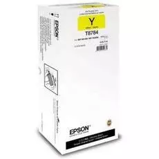 Контейнер с чернилами Epson C13T878440 для WF-R5xxx XXL жёлтый