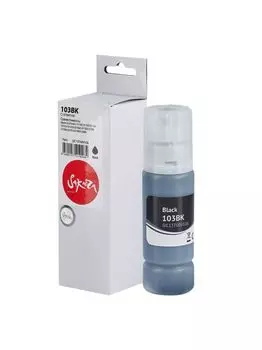 Контейнер с чернилами Sakura C13T00V100/103 для Epson EcoTank L1110/L3115/L3116/L3151/L3152/L3156/L3110/L3150/L3100/L3101/L5190/L5296, черный