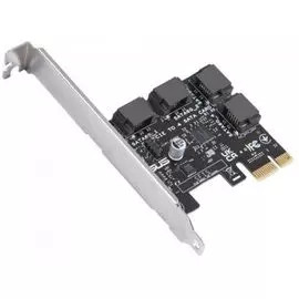 Контроллер ASUS PCIE TO 4 SATA CARD-SI 90MC0AZ0-M0ECY0 4*SATA 6Gb/s