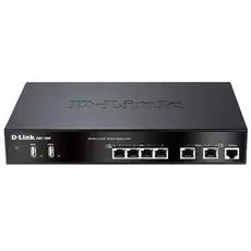 Контроллер беспроводной сети D-link DWC-1000 2x10/100/1000 Option* + 4xLAN 10/100/1000, 2xUSB 2.0, IPsec VPN, rev/Z/A1A/C1A