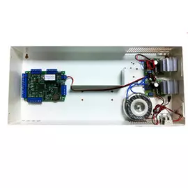 Контроллер Gate Gate-8000-Ethernet-UPS2 в корпусе с двумя ИБП (для питания замка и контроллера) и местами под аккумуляторы 7Ач