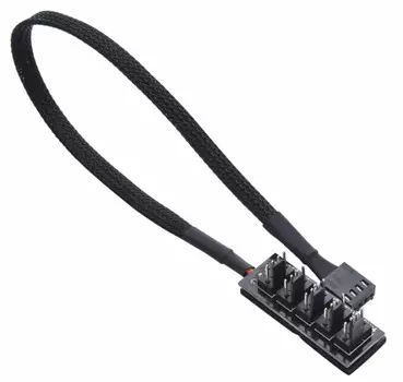 Контроллер GELID FC-PWM-04 для вентиляторов PWM Fan Hub 1 to 4, 4 порта, PWM