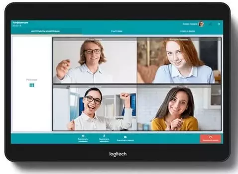 Контроллер Logitech TAP 939-001950 сенсорный для помещений различного размера