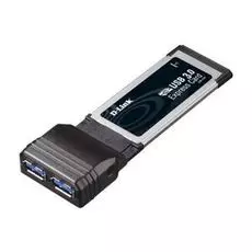 Контроллер расширения D-link DUB-1320 2 -port USB 3.0 для Express Card for notebooks