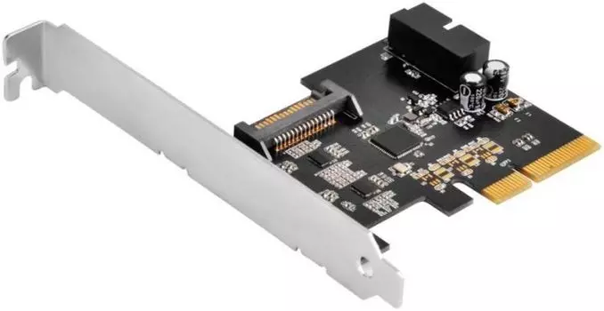 Контроллер расширения SilverStone G56ECU04E000010 PCIe x2, 2*USB 3.2