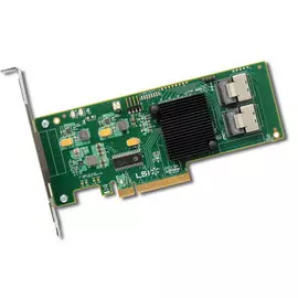 Контроллер SAS LSI 9211-8i SGL LSI00194 / H5-25249-01 (PCI-E 2.0 x8, LP, SAS6G, RAID 0,1,10, 8port (2*intSFF8087)