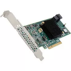 Контроллер SAS LSI 9341-4i SGL LSI00419 / 05-26105-00 MegaRAID (PCI-E 3.0 x8, LP, SAS12G, 4port (1*intSFF8643)