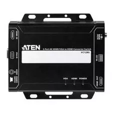 Конвертер Aten VC1280-AT-G 2-портовый 4K HDMI/VGA в HDMI