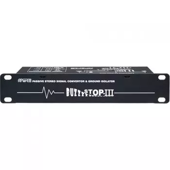 Конвертер аудио BIAMP BUZZSTOP, BUZZSTOP-MKIII 912.0672.900/911.0672.900 позволяет получить из небаланс. line аудио сигнала – балансный и наоборот. Тр
