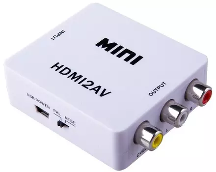 Конвертер GCR GL-v126 мультимедиа professional HDMI -> AV GCR серия Greenline (00594)