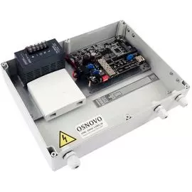 Конвертер OSNOVO OMC-1000-11HX/W с поддержкой PoE. GE (10/100/1000Base-T) с PoE (до 30W), GE SFP (1000Base-X). Встроенная грозозащита. РoE IEEE 802.3a