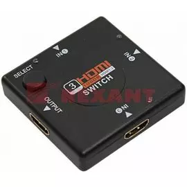 Конвертер Rexant 17-6912 переключатель HDMI 3x1 без питания