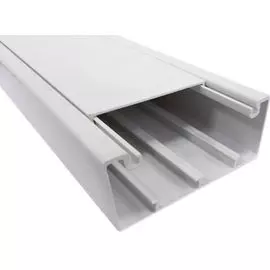 Короб Ecoplast INSTA 76004 100x40мм, длина 2м, с крышкой (Крышка=80мм)