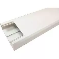 Короб Lanmaster LAN-CT120x50-WH 120х50 мм со съемной перегородкой, 2 метра, белый