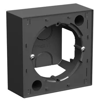 Коробка для наружного монтажа Systeme Electric ATN001400 AtlasDesign Базальт