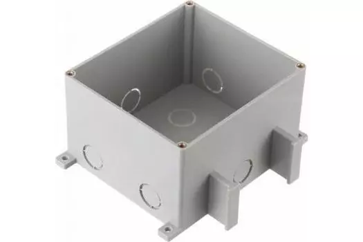 Коробка Ecoplast 70125 BOX/2+2ST66 для люков в пол на 2 поста (45х45мм)+2 модуля (45х22,5) (70025),