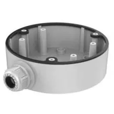 Коробка HIKVISION DS-1280ZJ-DM21 монтажная белая, для купольных камер, алюминий, 16213742мм
