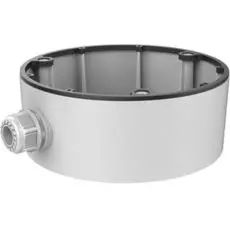 Коробка монтажная HIKVISION DS-1280ZJ-DM26 белая, для камер купольных камер, алюминий, 16565190мм