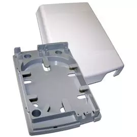 Коробка Lanmaster LAN-HCS-FOMB4 оптическая на 4 адаптера SC, пластик