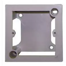 Коробка Lanmaster LAN-WB45x45-WH настенная под рамку французского стандарта, 45х45 мм