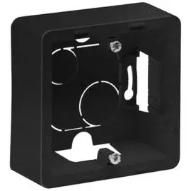 Коробка Legrand 673983 Inspiria антрацит накладного монтажа - 1 пост